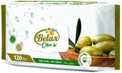 BELUX vlhčené ubrousky - olive