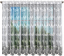 Hotové záclony Klara  šedobílá  160x400cm