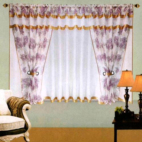 Hotové záclona Hanka cappucino 150x400 cm