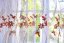 Hotová krásná záclona s jarnými kvety  Jesy 400x170cm