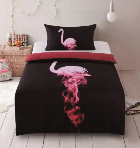 3D Luxusní povlečení Flamingo 140x200 cm